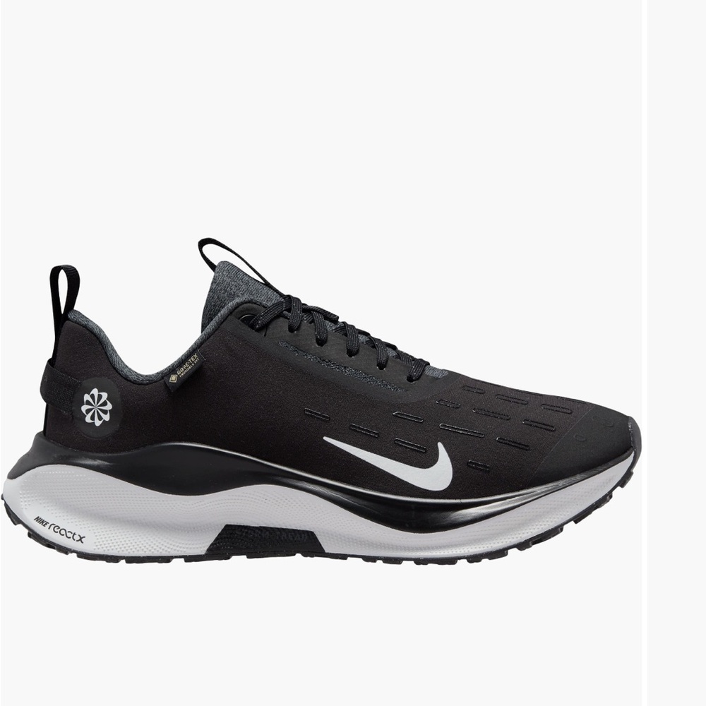 NIB Nike | Gore-Tex®️ InfinityRN Waterproof Road Running Shoe | B/W | Size 10